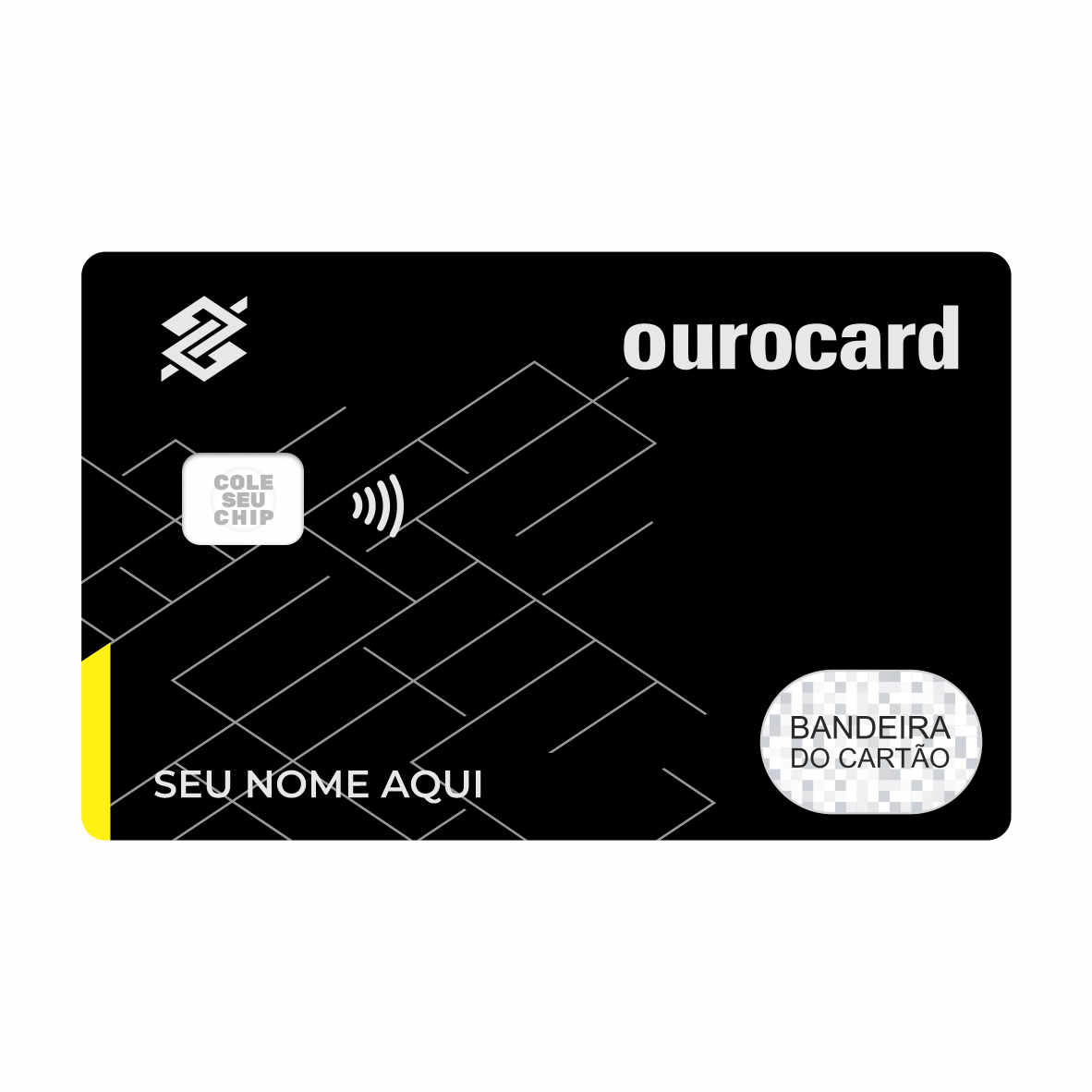 METACARD - Cartão De Plástico Com Impressão Digital UV - BB Ourocard METACARD - Cartão De Plástico Com Impressão Digital UV - BB Ourocard